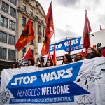 „stop wars! refugees welcome!“