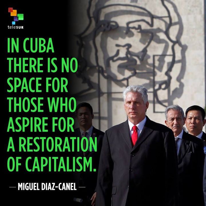 Miguel Diaz-Canel ist neuer Präsident  #Kubas! Er macht deutlich: mit ihm wird e…
