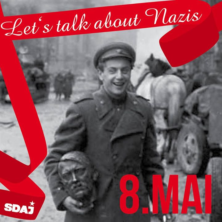 Raus auf die Straße zum Tag der Befreiung vom deutschen Faschismus! Wir sehen un…