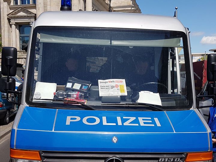 Revolutionäre Kräfte bei der Berliner Partypolizei?…