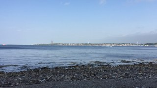 Wir sind am Kieler Strand angekommen, zum SDAJ Pfingstcamp NORD 2018!