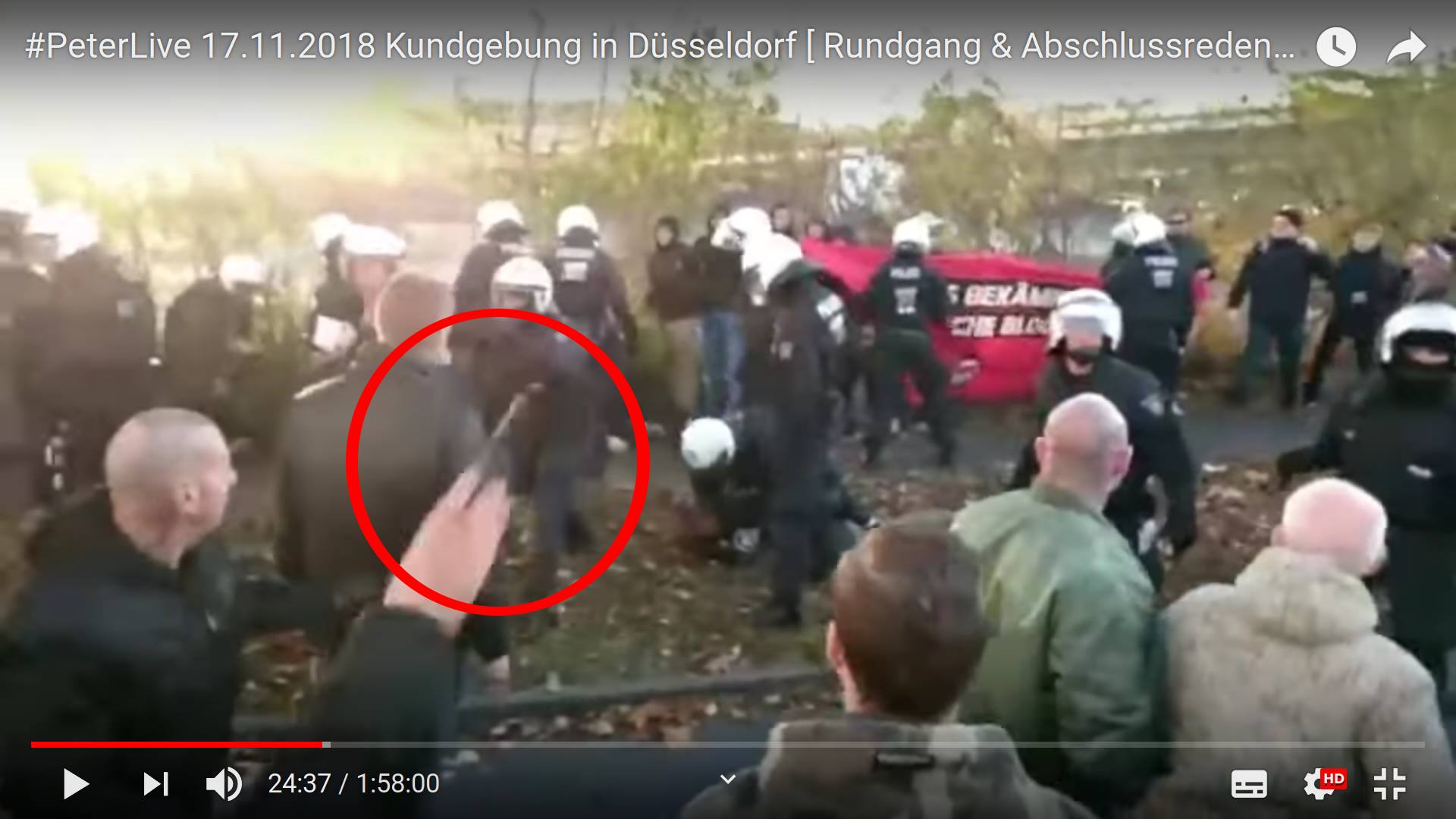 +++ Massive Gewalt gegen DSSQ-Protest – Angriffe und Messerwurf auf Antifaschist…