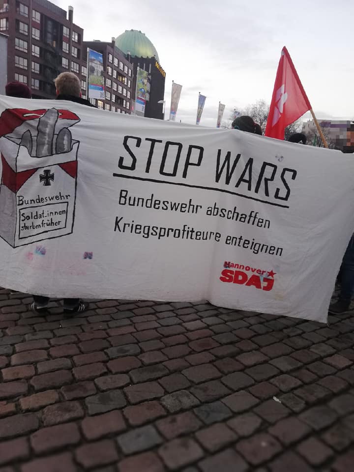 Auch wir waren heute in #Hannover auf der Straße und haben auf die unmenschliche…