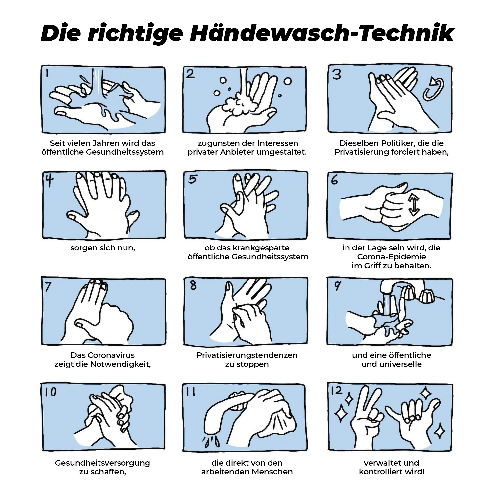 Gerade in diesen Tagen besonders wichtig: Hände waschen nicht vergessen!
