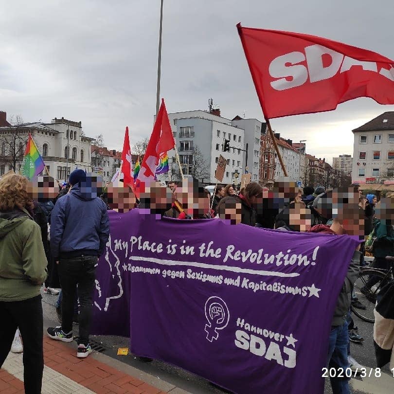 Heute waren wir anlässlich des internationalen Frauen*kampftags, zusammen auch m…