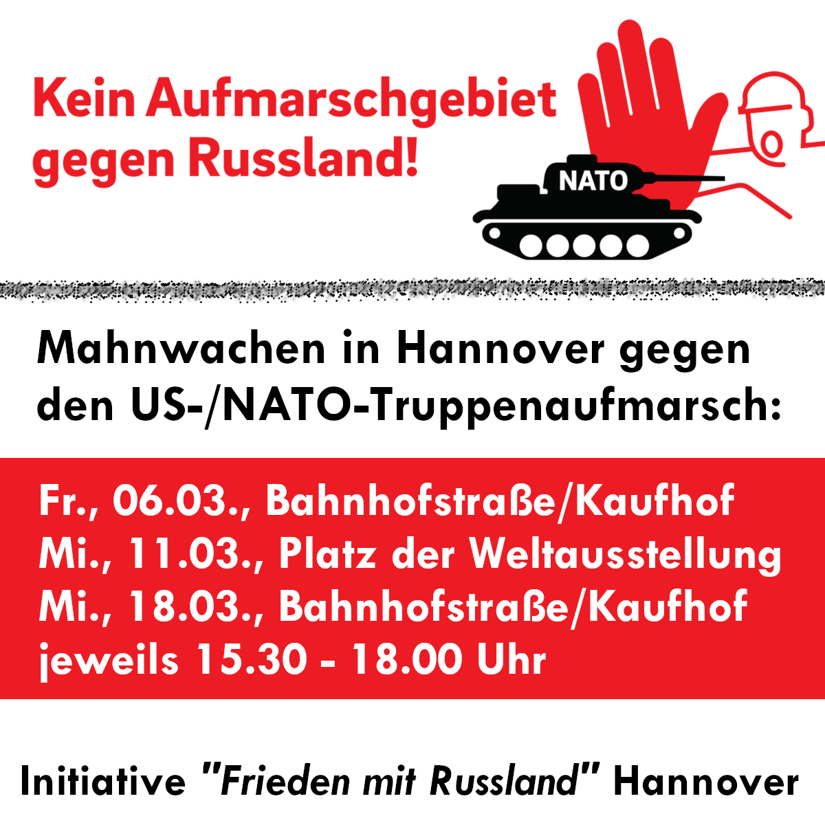 Stoppt #Defender2020! Schluss mit der #NATO-Kriegtreiberei!