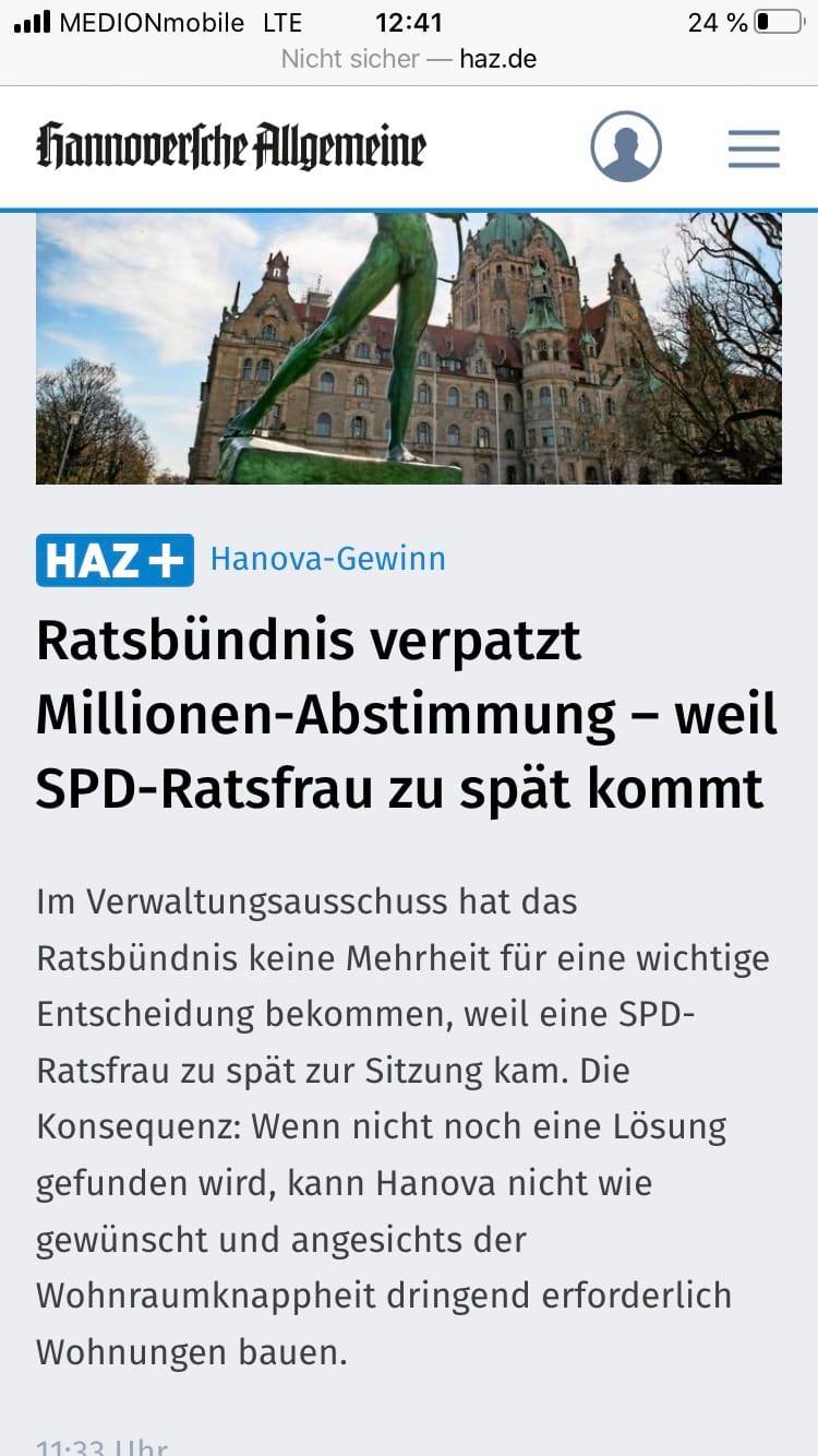 Danke für nichts, #SPD!…