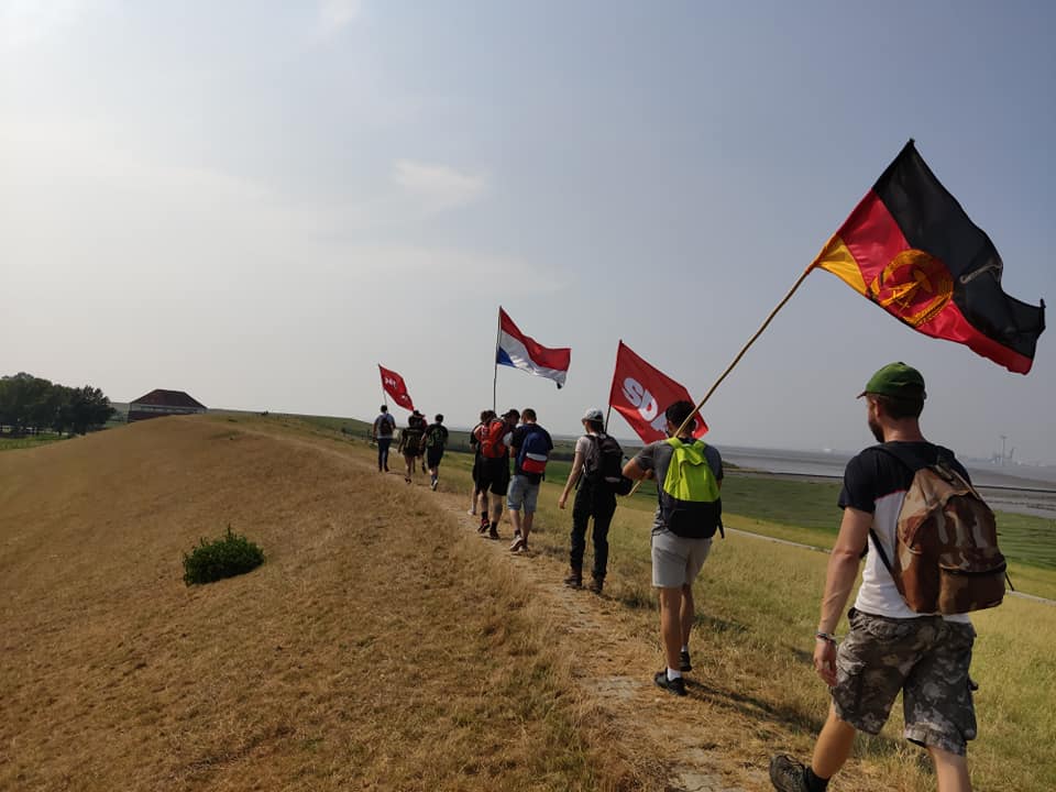 Wir hatten gestern einen großartigen Tag mit unseren niederländischen Genossinne…